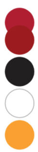 Community Housing Cymru brand colour swatches