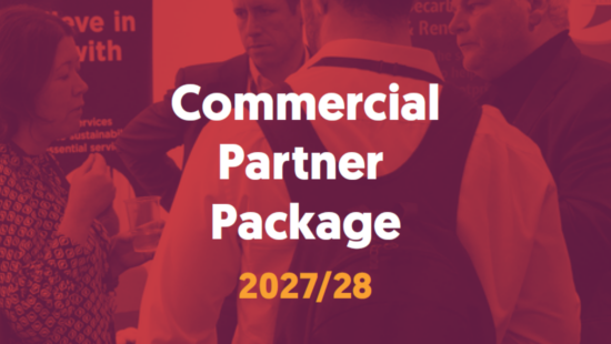 Join us as a commercial partner for 2027/28