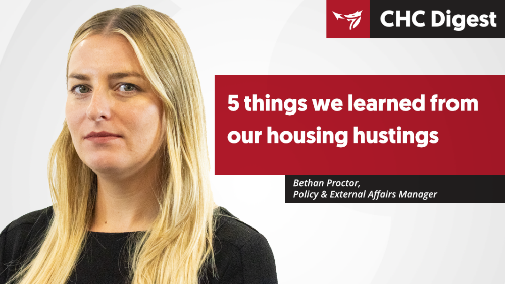 Five things we learned from our housing hustings