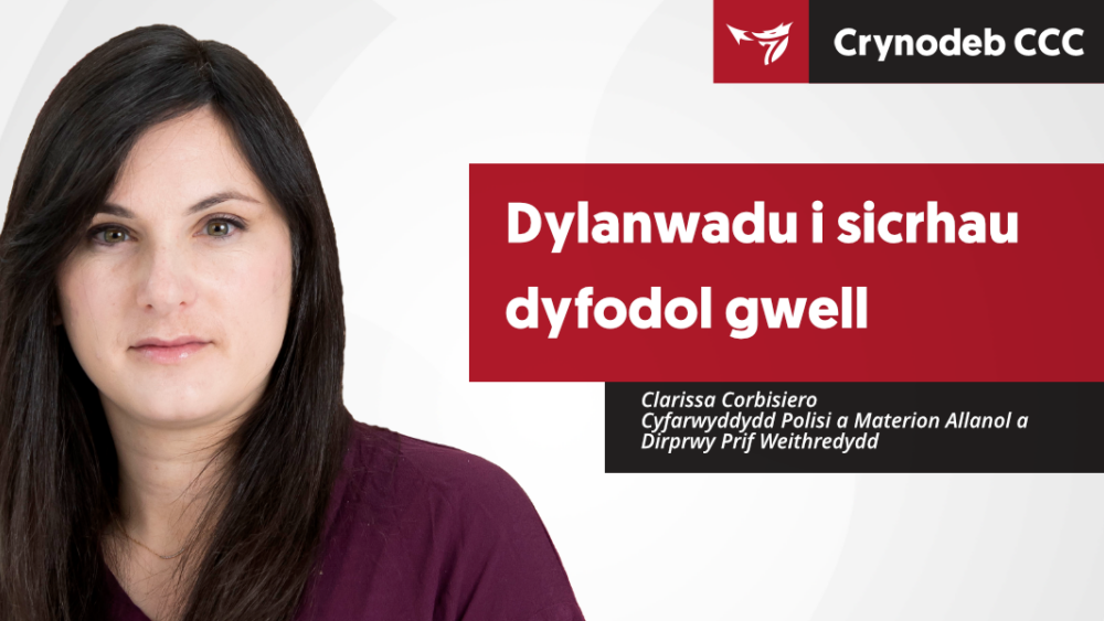 Dylanwadu i sicrhau dyfodol gwell