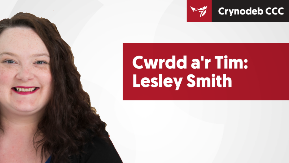 Cwrdd a'r Tim: Lesley Smith