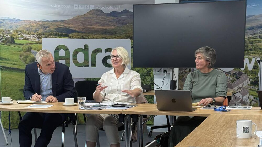 Cymdeithasau tai yn cwrdd gyda Plaid Cymru i drafod y cyfleoedd a’r heriau sy’n wynebu’r sector