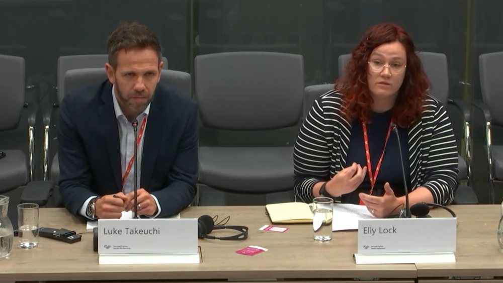"Partnership working is key to driving system change" - CHC gives evidence to Senedd committee on the Homelessness Bill