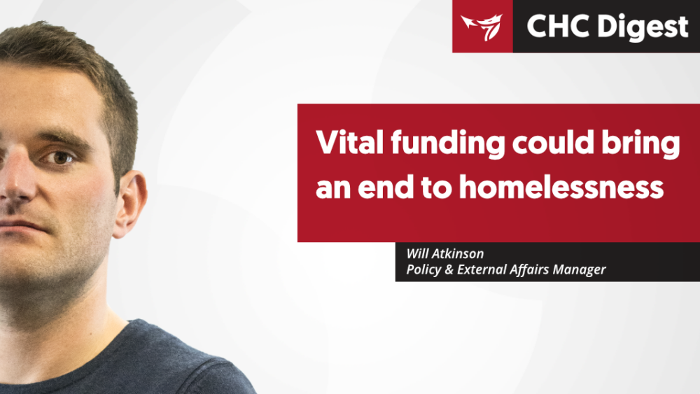 Vital funding could bring an end to homelessness