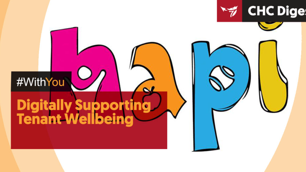 Digitally supporting tenant wellbeing