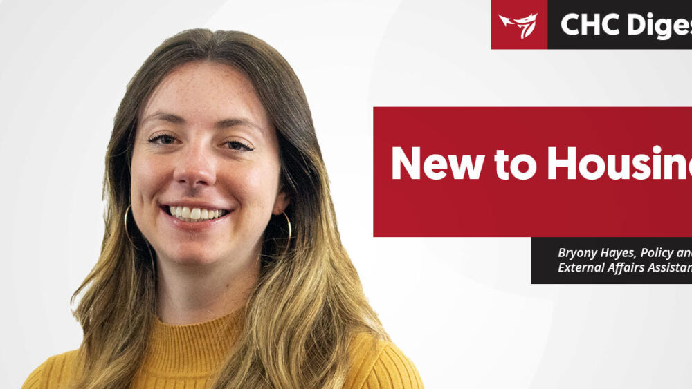 New to the housing sector